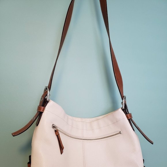 Coach white leather shoulderbag - Picture 3 of 5